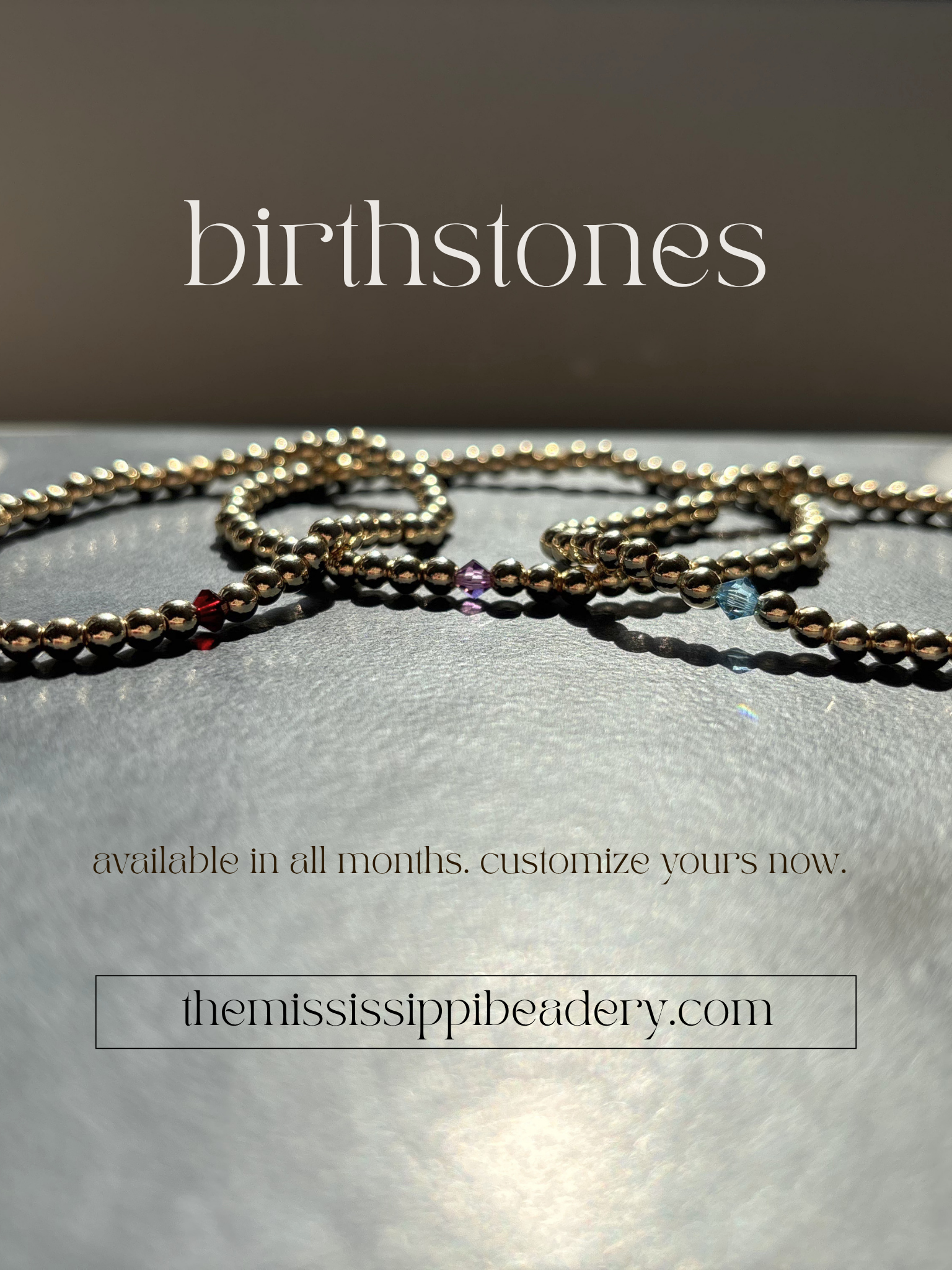 Birthstone Bracelets