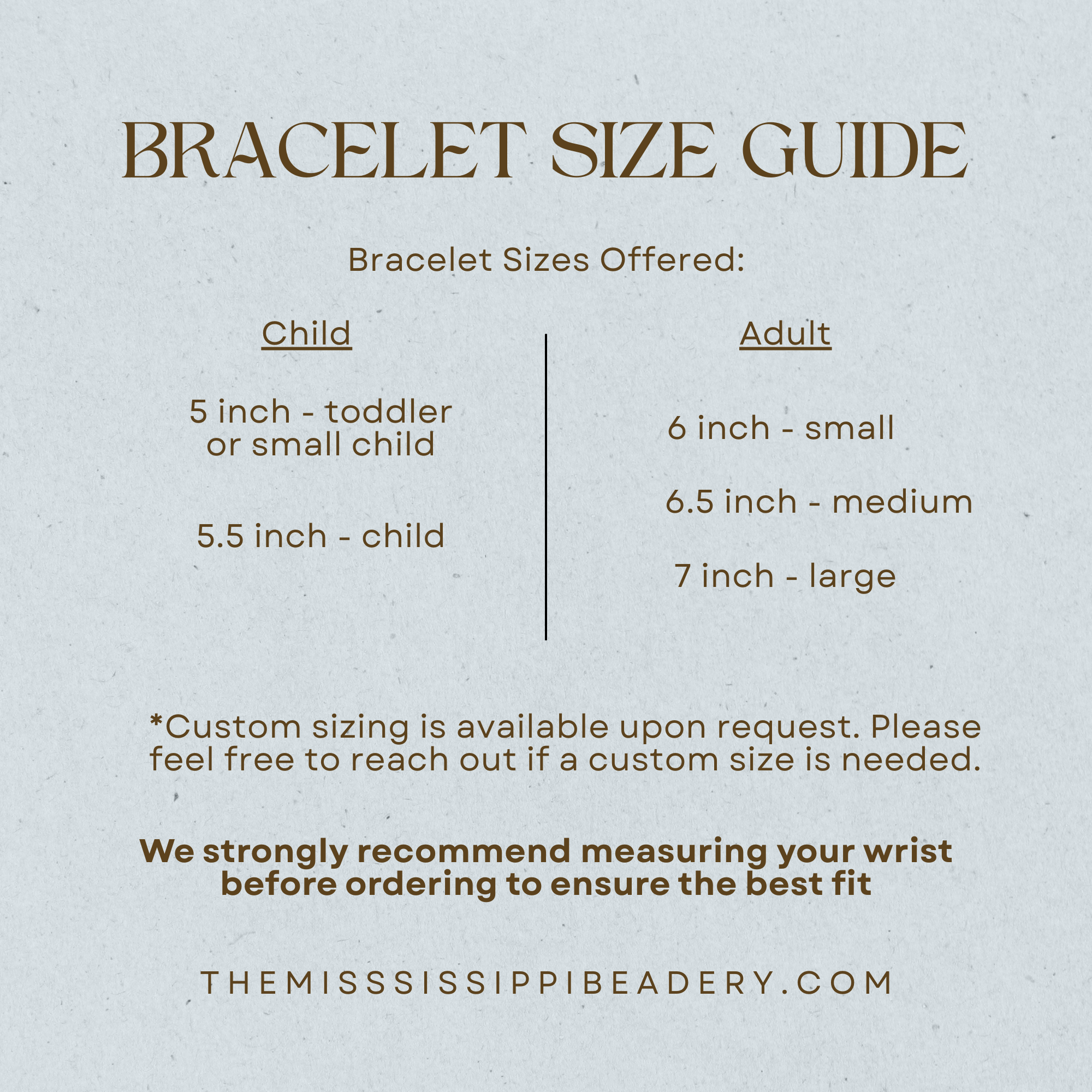 Bracelet Resizing Service