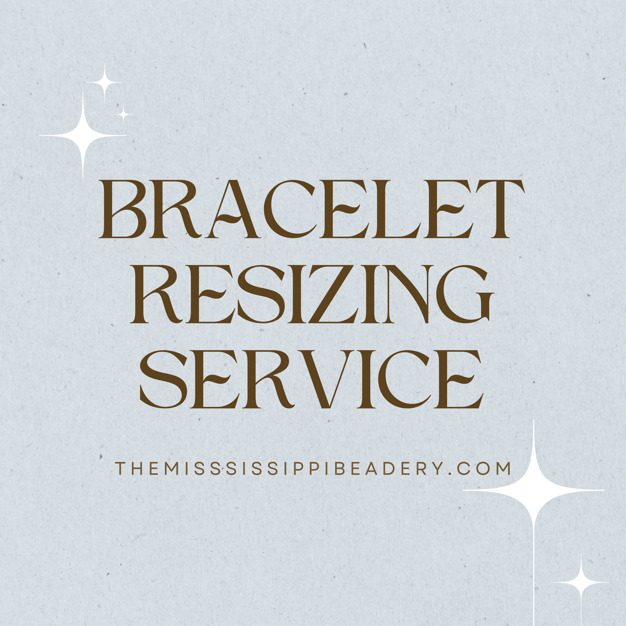 Bracelet Resizing Service