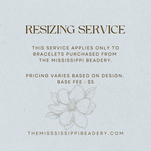Bracelet Resizing Service