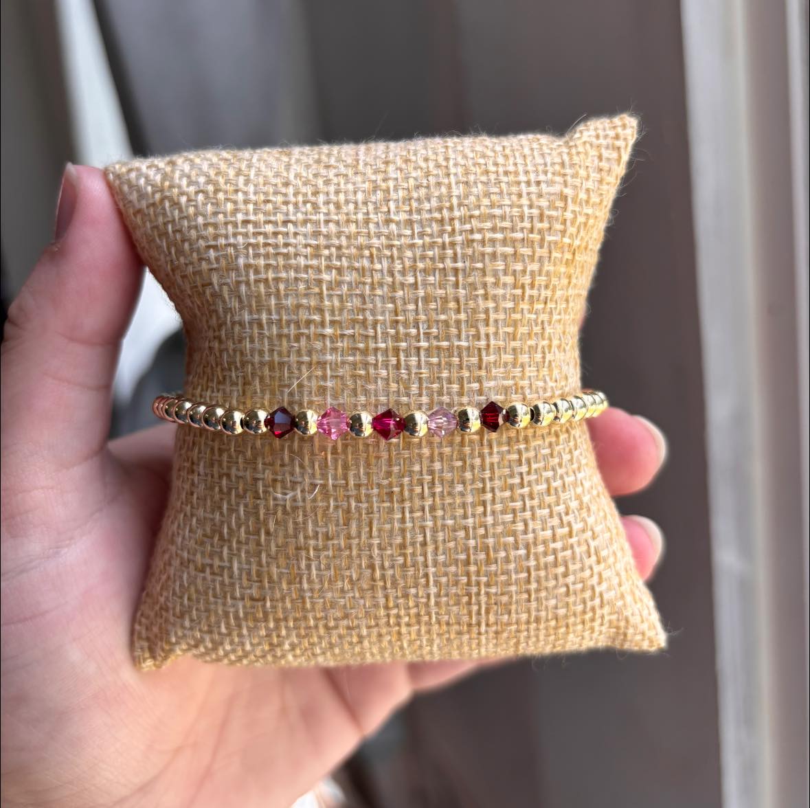 Custom Birthstone Bracelet