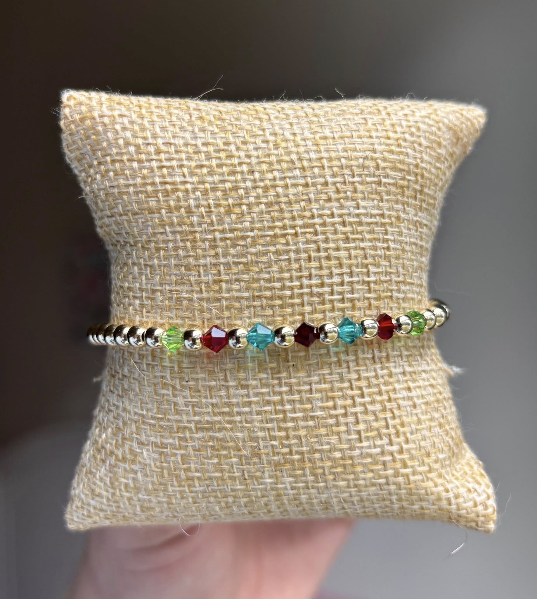 Custom Birthstone Bracelet