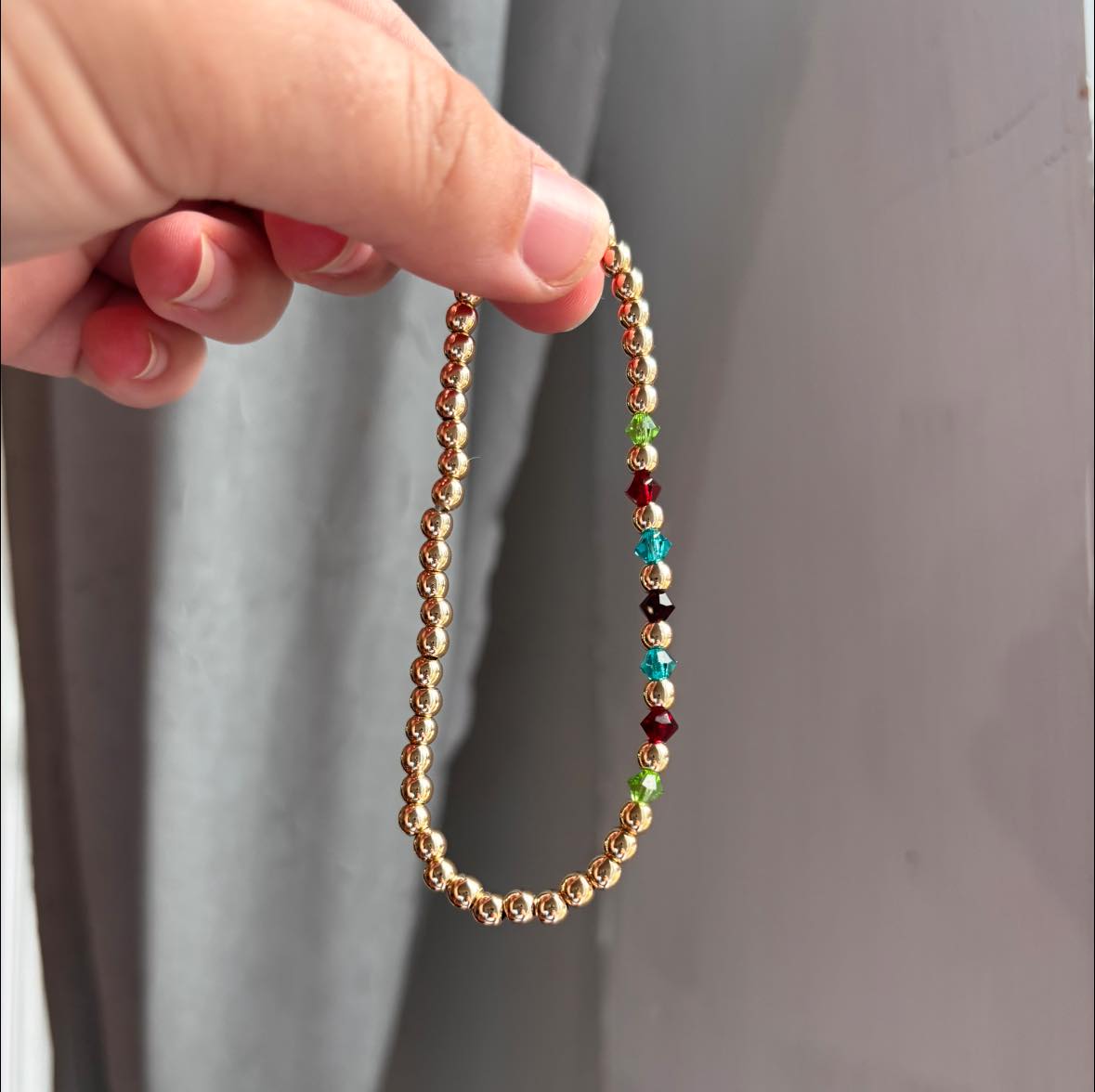 Custom Birthstone Bracelet