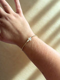 Pearl Cross Bracelet